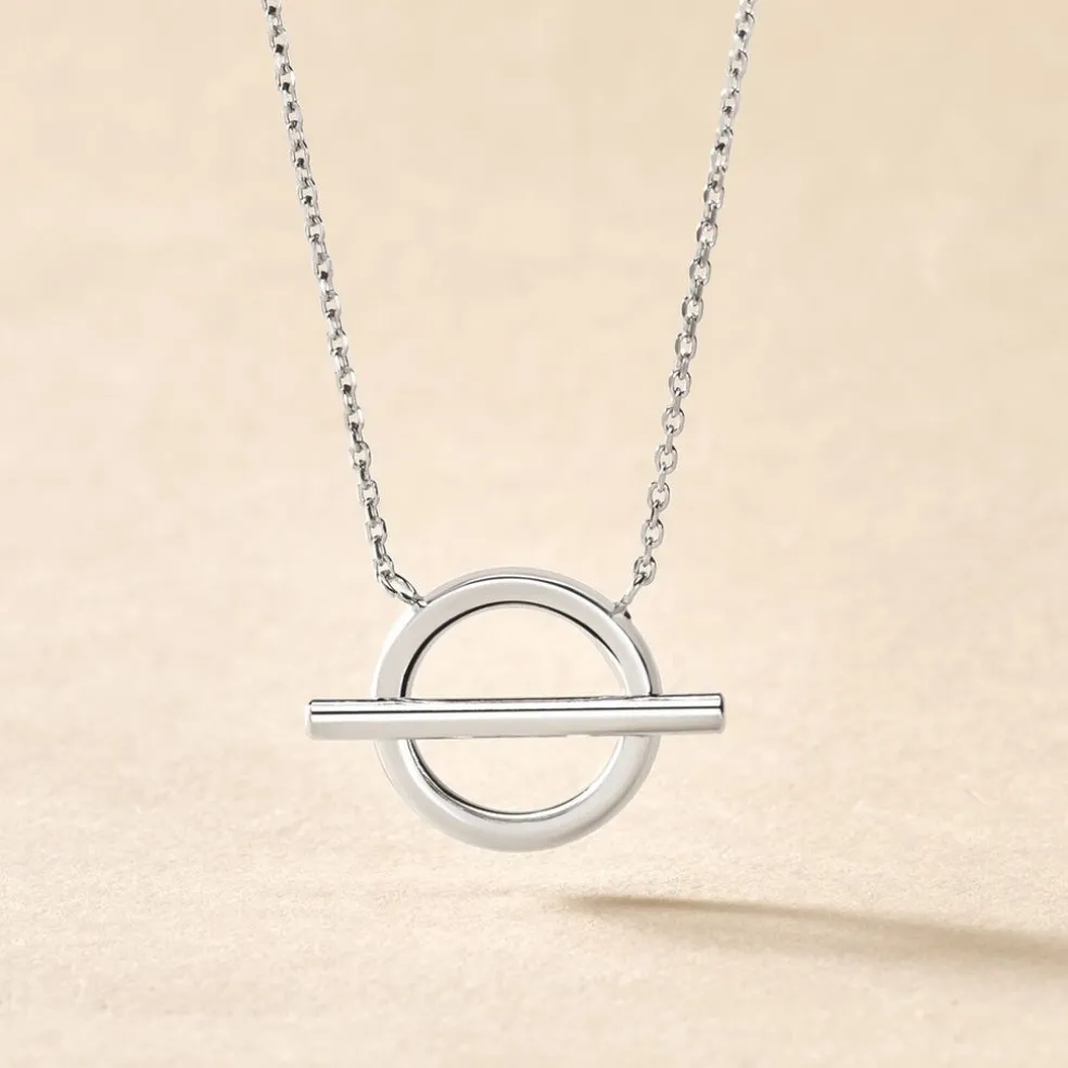 Collier Marie-capucine Argent Blanc