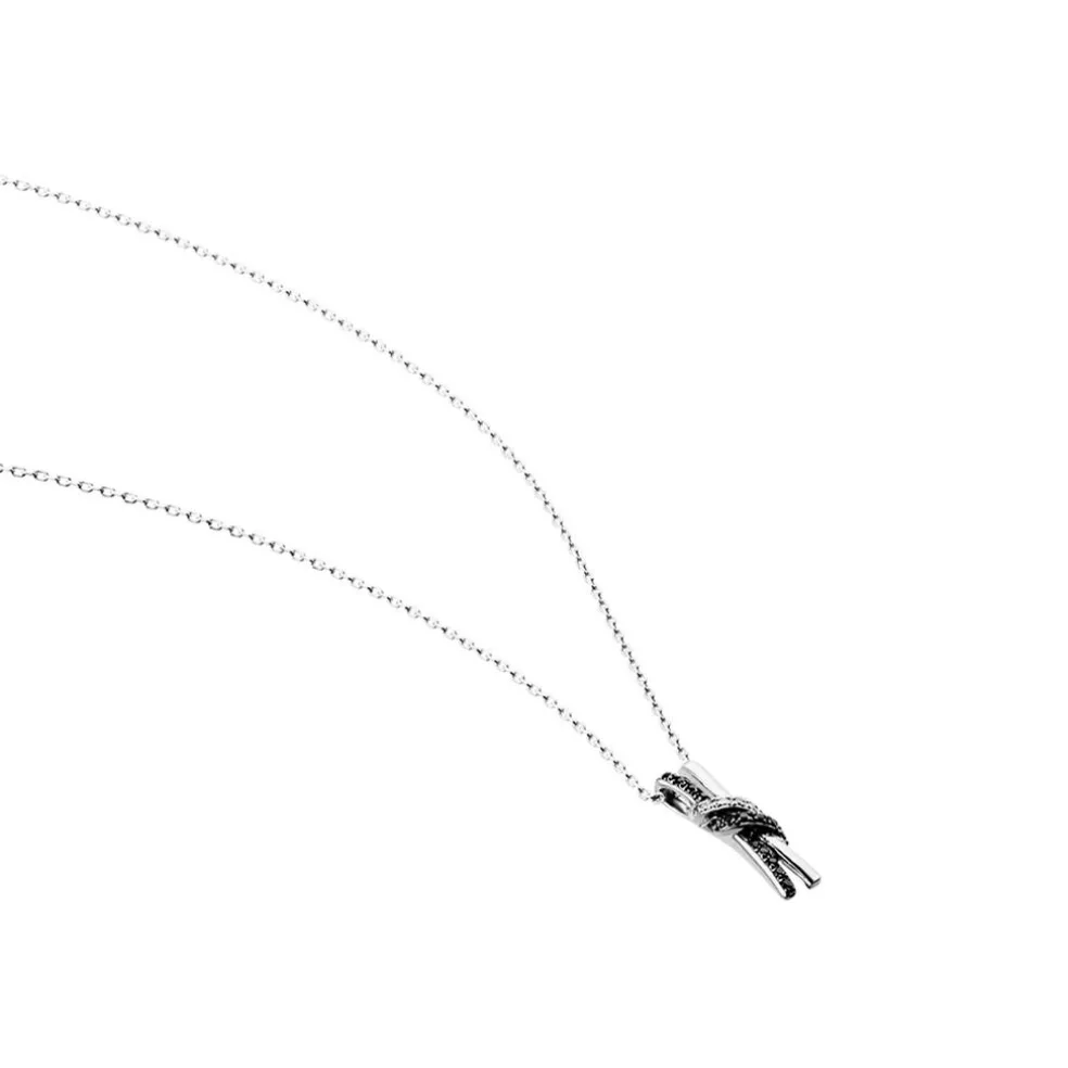 Collier Marina Or Blanc Diamant