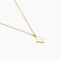 Collier Marvella Or Jaune Nacre