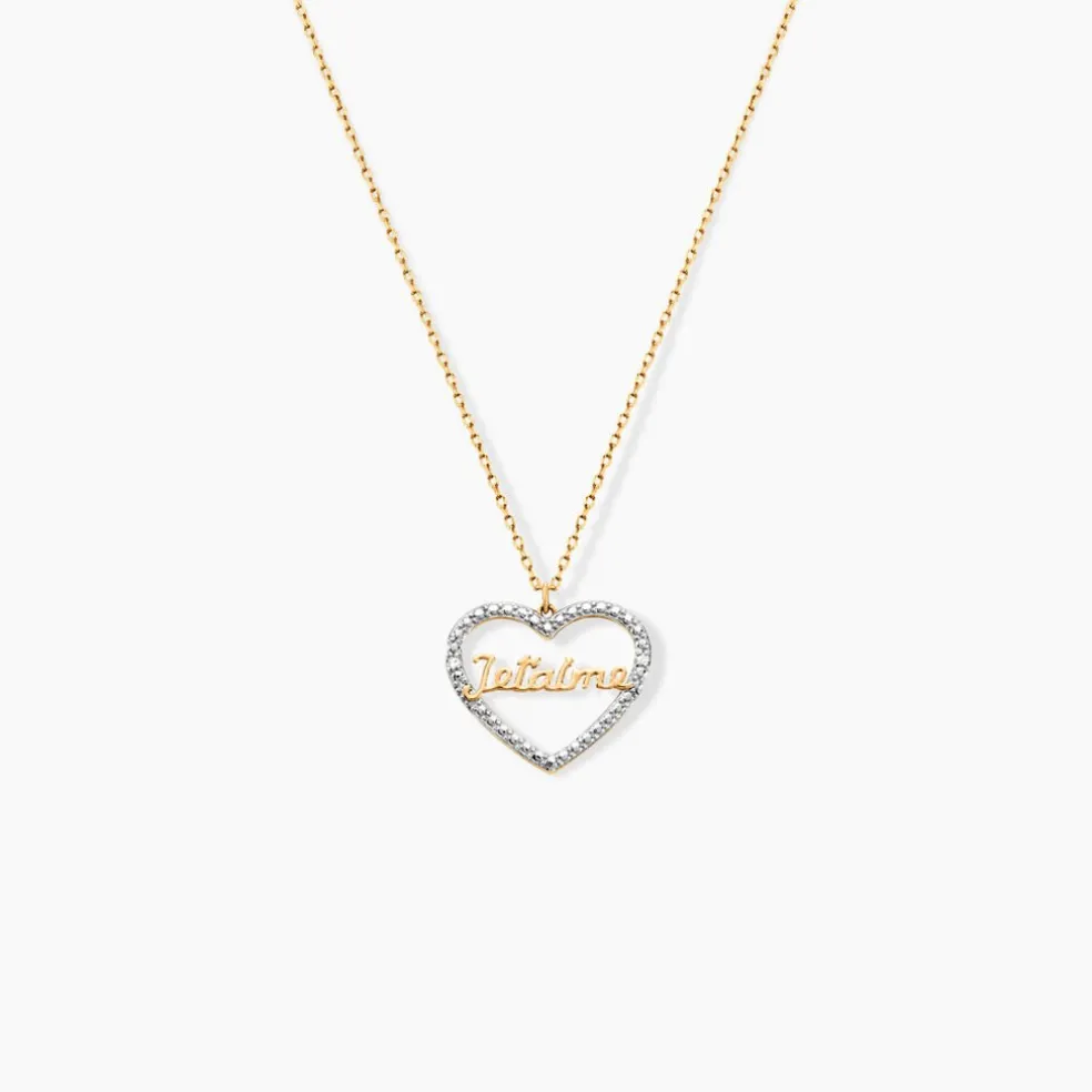 Collier Marzena Or Jaune Diamant