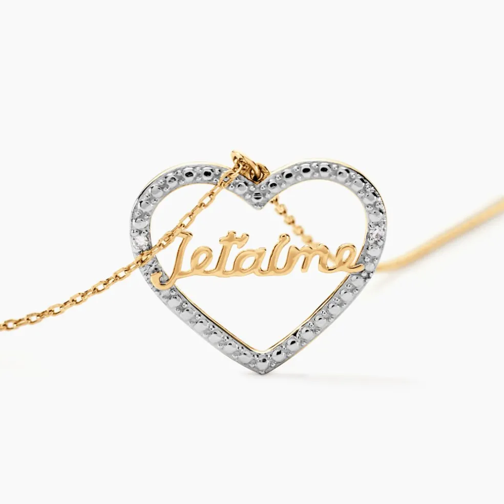 Collier Marzena Or Jaune Diamant