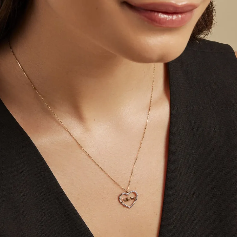 Collier Marzena Or Jaune Diamant