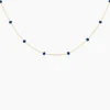 Collier Meike Plaque Or Jaune