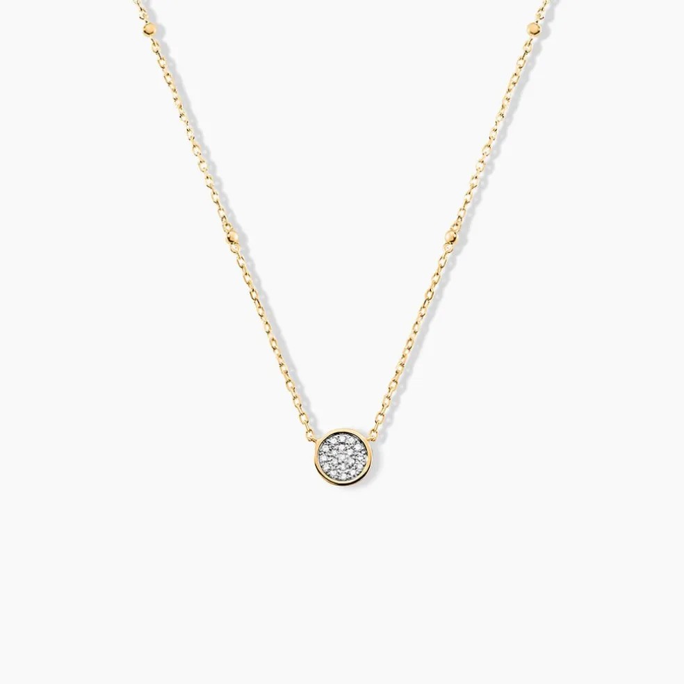 Collier Melisane Or Jaune Diamant