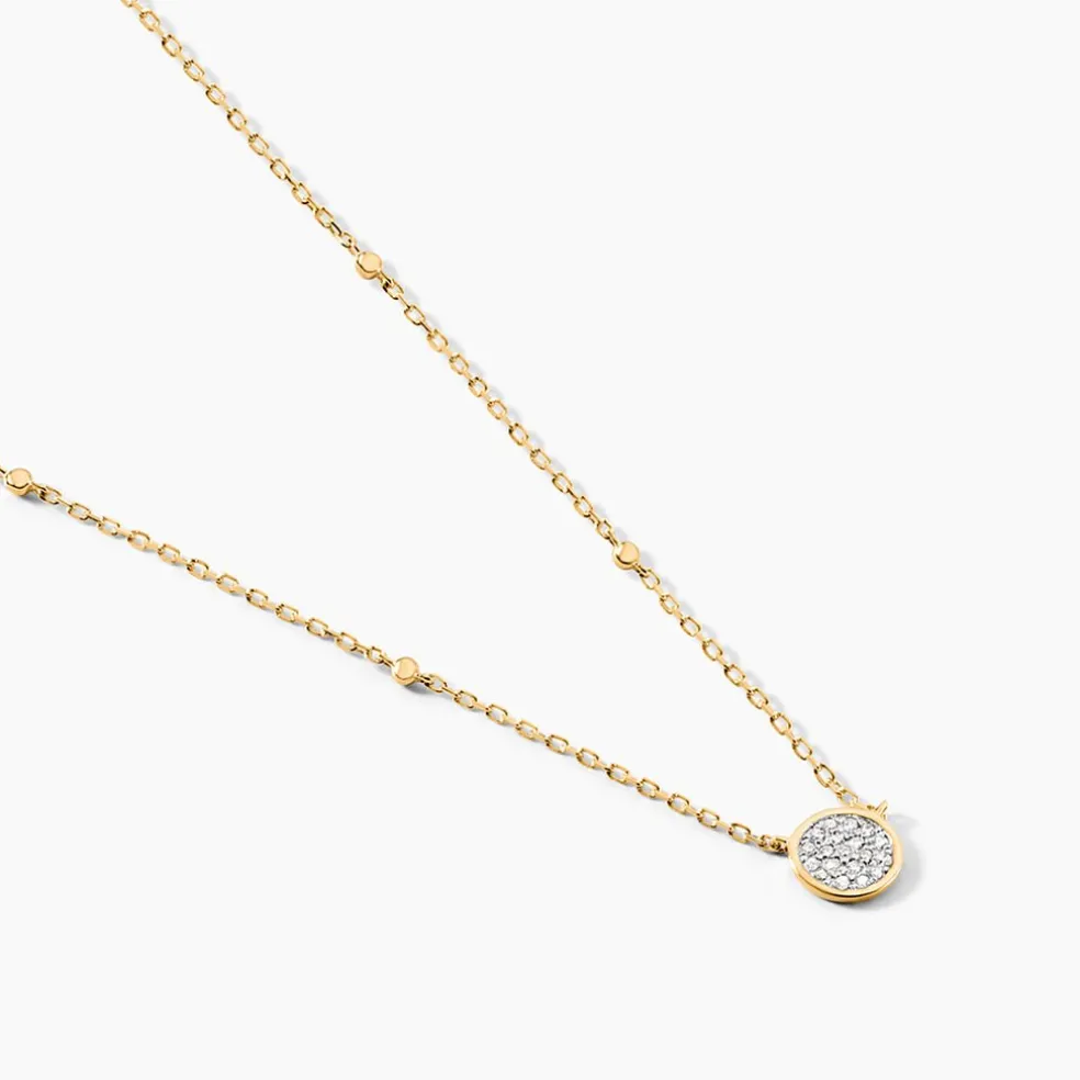 Collier Melisane Or Jaune Diamant