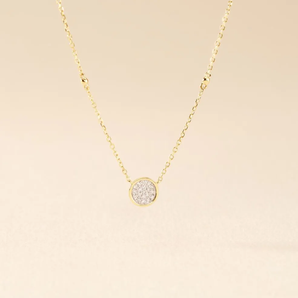 Collier Melisane Or Jaune Diamant