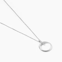 Collier Melissande Or Blanc Diamant