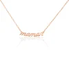 Collier Mendi Argent Rose