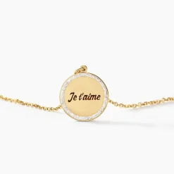Collier Meshach Or Jaune