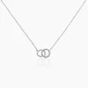 Collier Méloé Argent Blanc