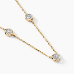Collier Mon 1er Diamant Or Jaune Diamant