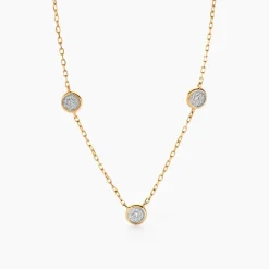 Collier Mon 1er Diamant Or Jaune Diamant