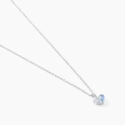 Collier Myhalf Argent Blanc Oxyde De Zirconium