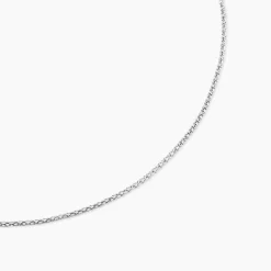 Collier Nahila Argent Blanc