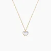Collier Nerio Or Jaune Nacre