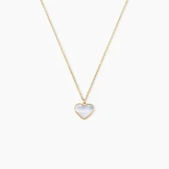 Collier Nerio Or Jaune Nacre