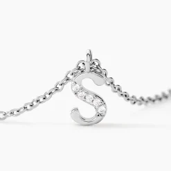 Collier Neruda Argent Blanc Oxyde De Zirconium