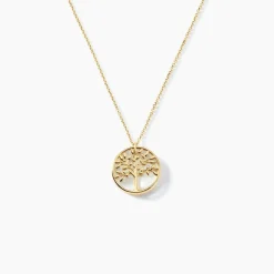 Collier Noamie Or Jaune Nacre