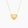 Collier Nolene Acier Jaune