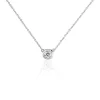 Collier Ofelia Or Blanc Diamant