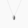 Collier Oia Or Blanc Diamant