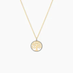 Collier Or Bicolore Solidage