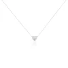Collier Or Blanc Abe Diamants