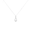 Collier Or Blanc Abilene Diamants