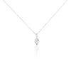 Collier Or Blanc Akli Oxyde De Zirconium