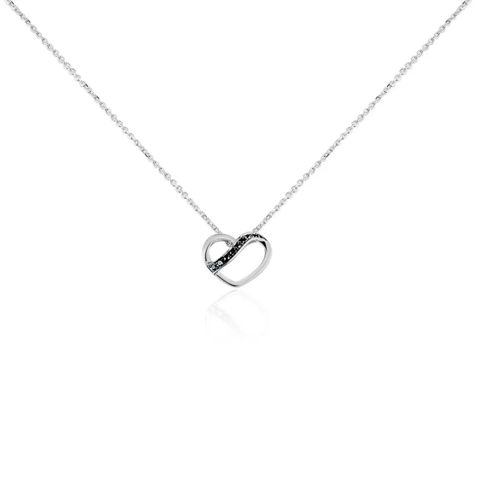 Collier Or Blanc Julianoir Diamants