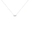 Collier Or Blanc Neely Diamants Synthétiques