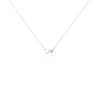 Collier Or Blanc Stacia Diamants