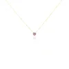 Collier Or Jaune Avaya Oxyde De Zirconium