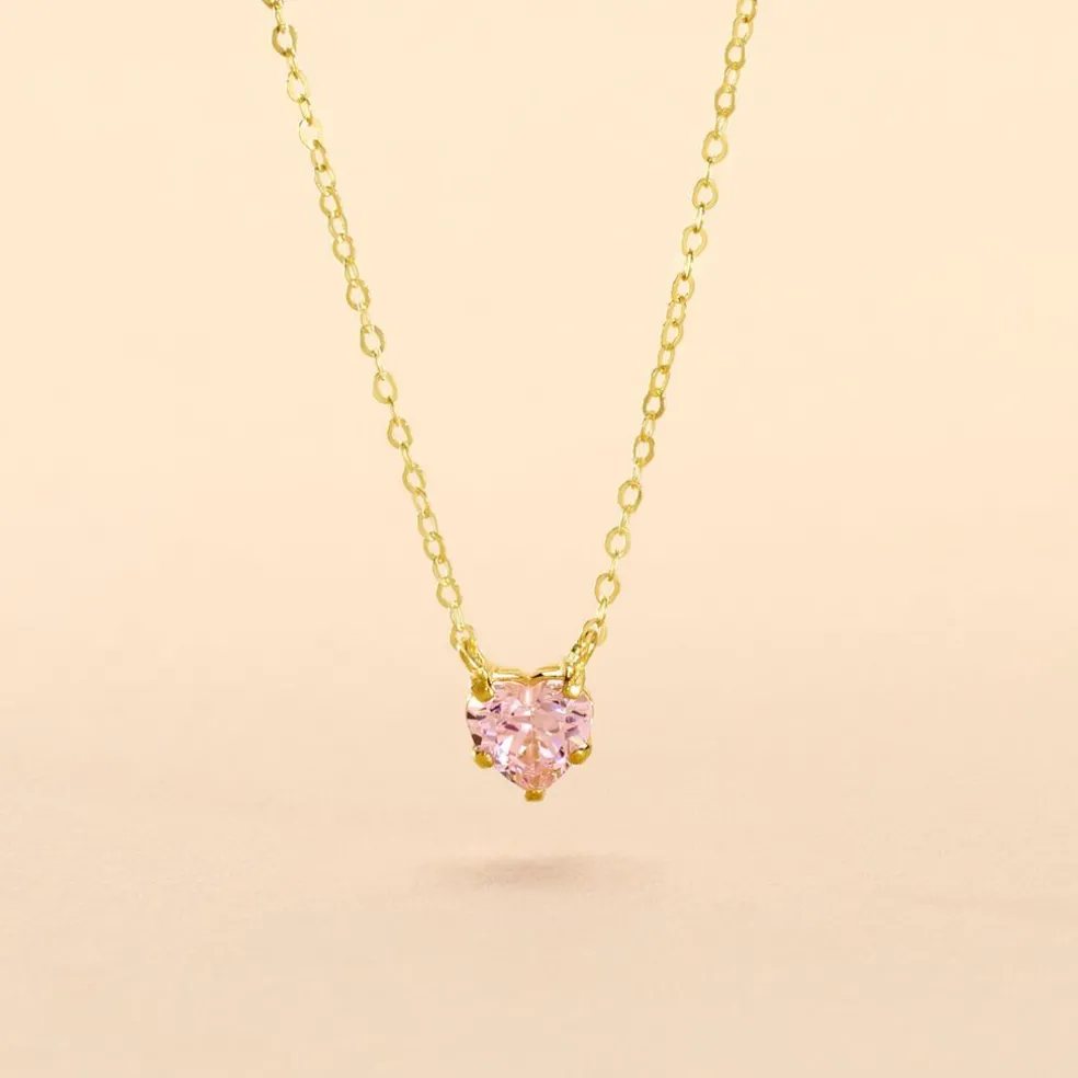Collier Or Jaune Avaya Oxyde De Zirconium