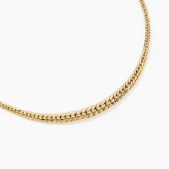 Collier Or Jaune Izel Maille Anglaise