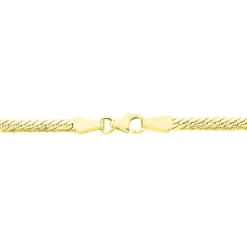 Collier Or Jaune Izel Maille Anglaise