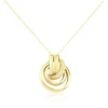 Collier Or Jaune Passiflora