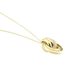 Collier Or Jaune Passiflora
