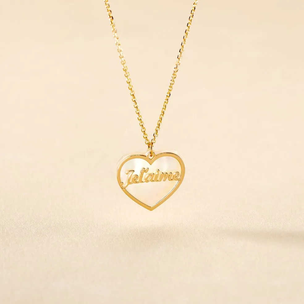 Collier Or Jaune Proxumae Nacre