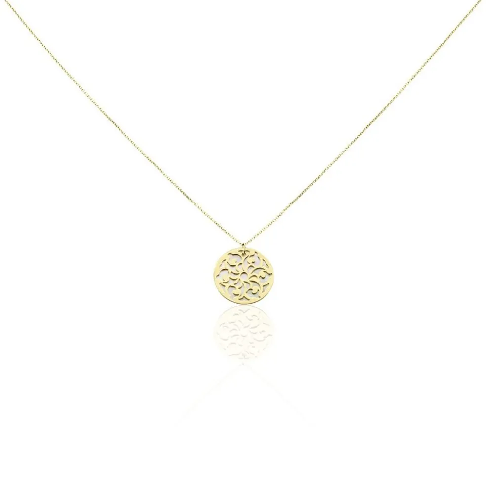 Collier Or Jaune Solie Nacre