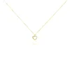 Collier Or Jaune Vehanouche Oxydes De Zirconium