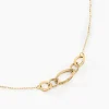 Collier Oralee Or Jaune