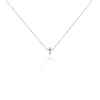 Collier Peyton Argent Blanc