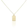 Collier Plaqué Or Jaune Idiattis