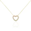 Collier Plaqué Or Jaune Xavia Oxydes De Zirconium