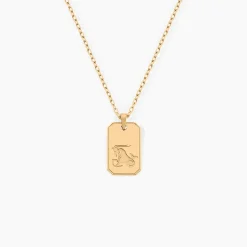 Collier Plaqué Or Quintien