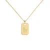 Collier Plaqué Or Quintien