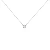 Collier Ponama Or Blanc Oxyde De Zirconium