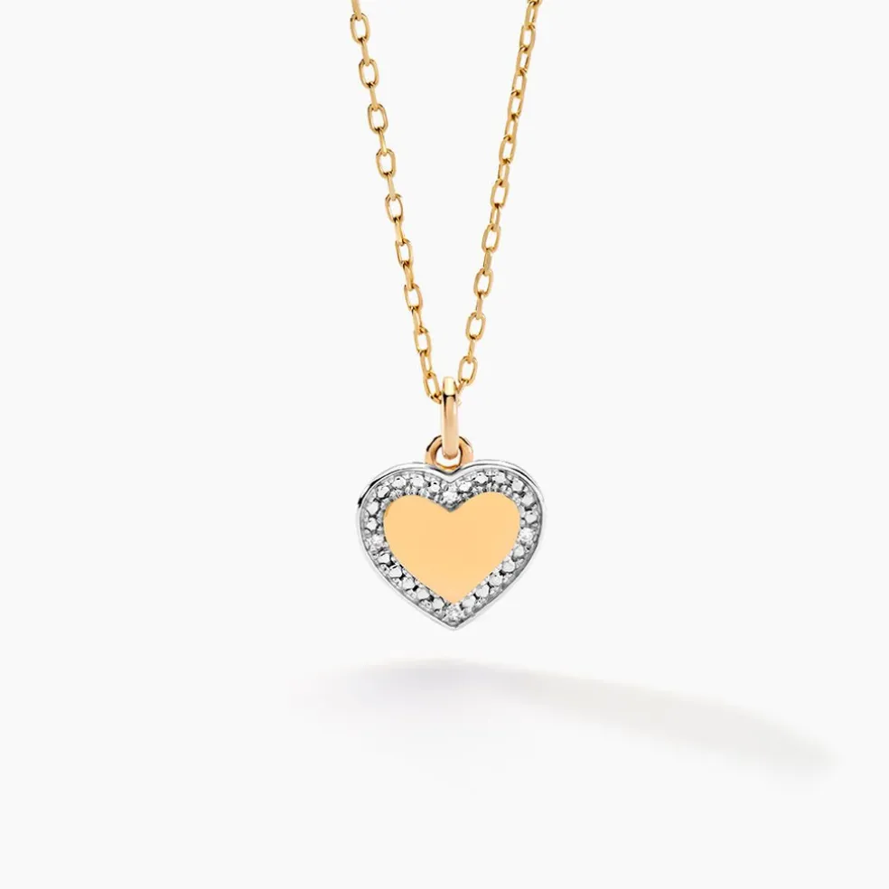 Collier Promesse Pour L'eternite Or Jaune Diamant