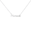 Collier Rera Argent Blanc Oxyde De Zirconium